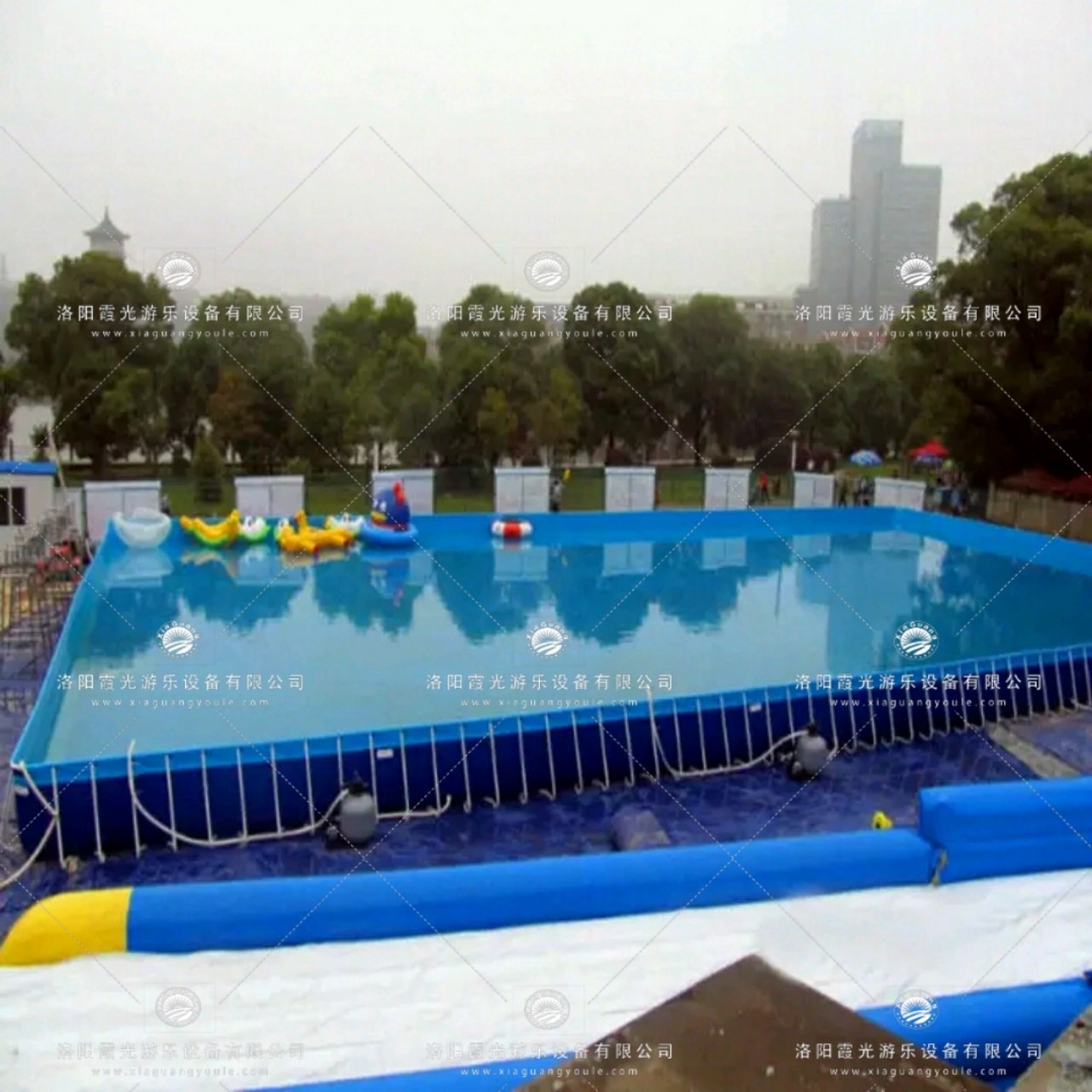 广西支架游泳池